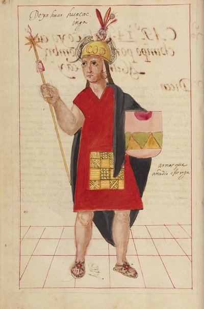 Yahuar Huacac od Unknown artist