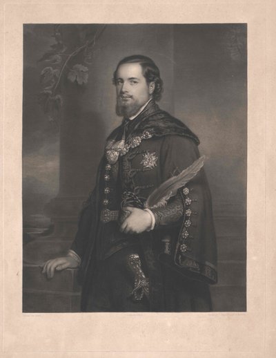 pana výtahu kolem roku 1850. (muži) od Unknown artist