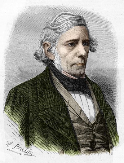 portrét Victora Cousina. Francouzský filozof (1792 až 1867). od Unknown artist