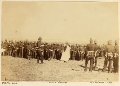„Církevní přehlídka 2. divize, Zululand od Unknown photographer