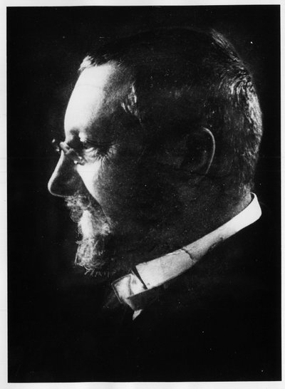 Alfred Binet , francouzský fyziolog a psycholog, student Charcot (1857-1911). od Unknown photographer