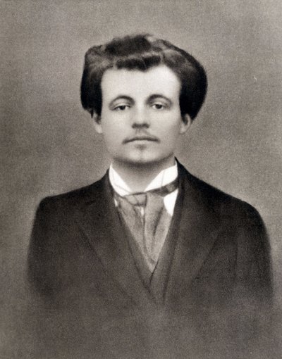 Alfred Jarry, kolem roku 1900 (čb fotografie) od Unknown photographer