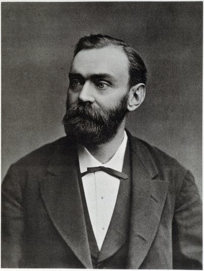 Alfred Nobel ve věku 50 let - fotografie od Unknown photographer