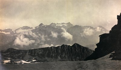 Alpská krajina od Unknown photographer
