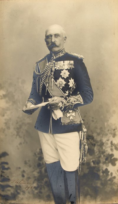 Arthur, vévoda z Connaughtu, polní maršál a vrchní plukovník, Royal Dublin Fusiliers, circa 1910 od Unknown photographer