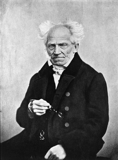 Arthur Schopenhauer (1788-1860), německý filozof. od Unknown photographer