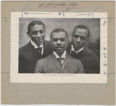 Cole, Johnson a Johnson od Unknown photographer