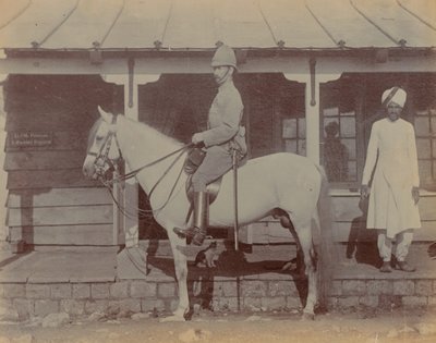 Plukovník AM Paterson, velící 1. Bedfordshire Regiment od Unknown photographer