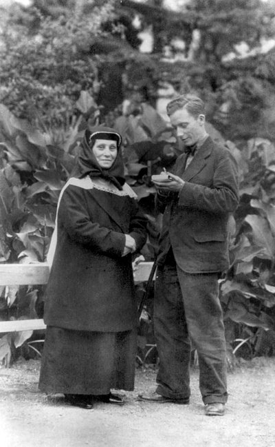 Jekatěrina Gavrilovna Gueladzeová - Stalinova matka, rozhovor s americkým novinářem Knickerbokerem od Unknown photographer