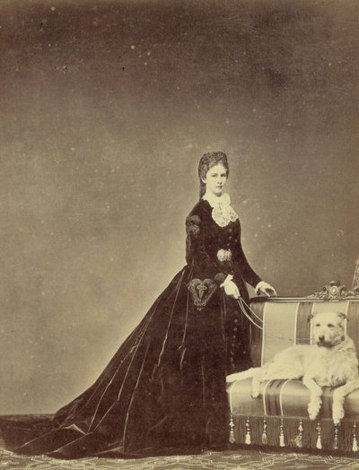 Alžběta, rakouská císařovna a uherská královna-konzulka (24. prosince 1837 - 10. září 1898) (foto) od Unknown photographer