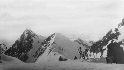 Evropa, Itálie, Trentino Alto Adige, Bolzano, v alpském útočišti Hochforch od Unknown photographer