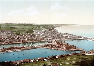Fécamp a jeho útesy - V. 1895 od Unknown photographer