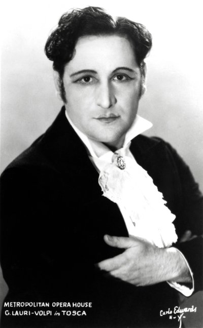 Giacomo Lauri-Volpi v opeře Tosca - Metropolitní opera, New York od Unknown photographer