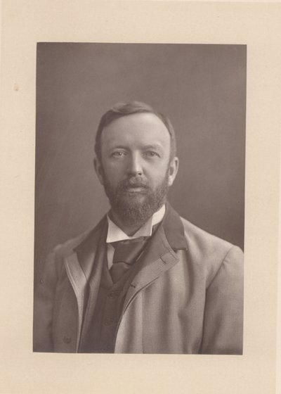Henry Arthur Jones (1851-1929), anglický dramatik (čb fotografie) od Unknown photographer