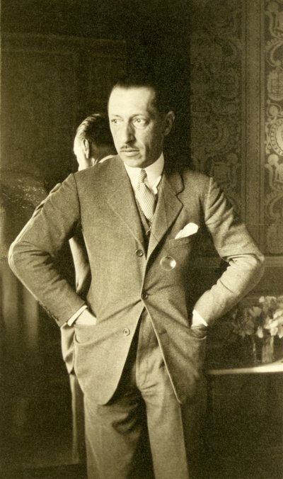 Igor Stravinskij (čb fotografie) od Unknown photographer