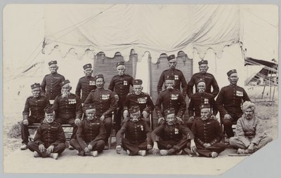 Indičtí veteráni vzpoury z 2. (vlastního prince z Walesu) Gurkha Regiment od Unknown photographer
