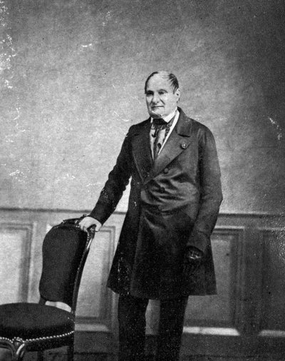 Jerôme Bonaparte (1784 - 1860) v roce 1858 (bratr Napoleona) od Unknown photographer