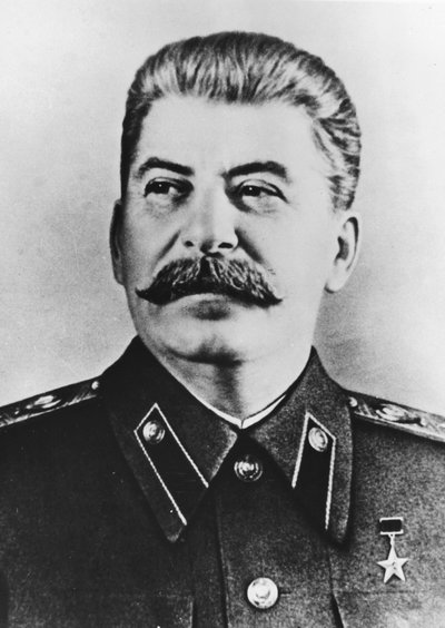Josef Stalin (čb fotografie) od Unknown photographer