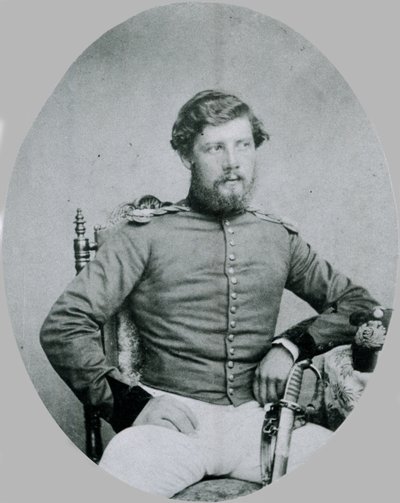 Poručík Harry North Dalrymple Prendergast VC, Madras Engineers od Unknown photographer