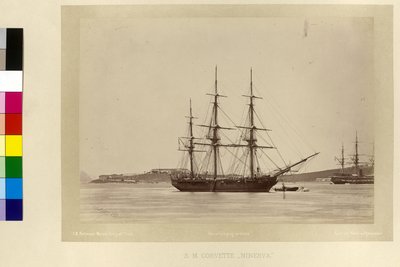 Jeho Veličenstva Korvety "Minerva" od Unknown photographer