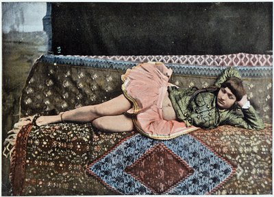 Peršan v harému Teheránu - fotografie, konec 19. století od Unknown photographer