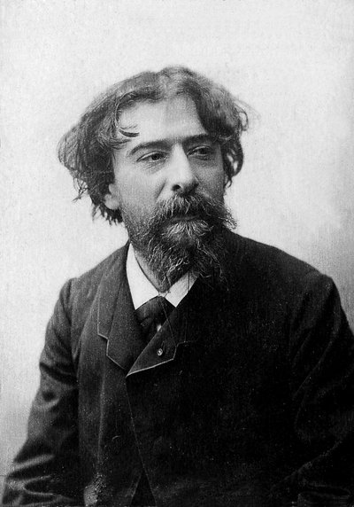 Portrét Alphonse Daudeta (1840-1897), francouzského romanopisce a vypravěče. od Unknown photographer