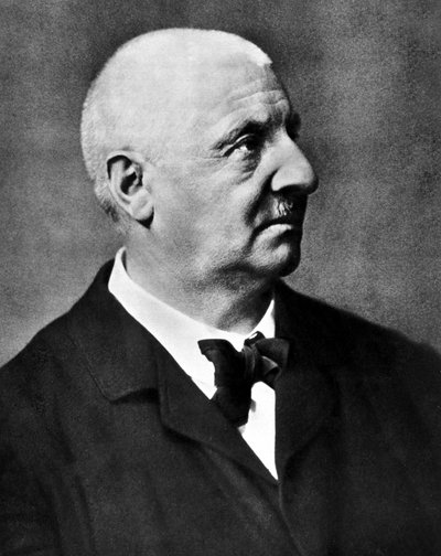 Portrét Antona Brucknera (1824 - 1896), rakouského hudebního skladatele. od Unknown photographer