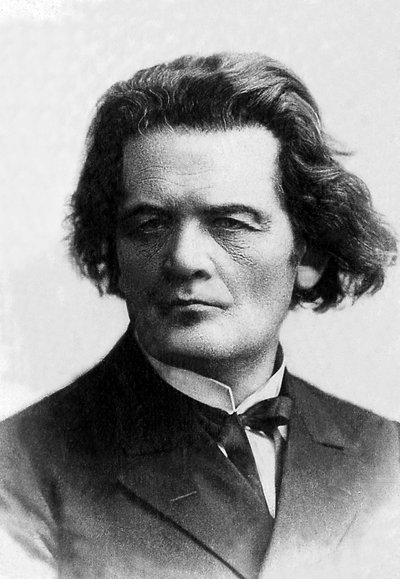 Portrét Antona Rubinsteina (1829-1894), ruského pianisty a skladatele. od Unknown photographer