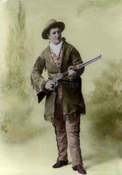 Portrét Calamity Jane (1852-1903) (Martha Canary 1852-1903) v roce 1895. od Unknown photographer