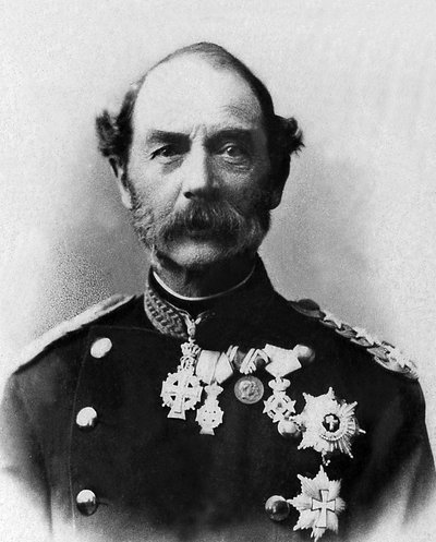 Portrét Christiana IX., krále dánského (1818-1906). od Unknown photographer