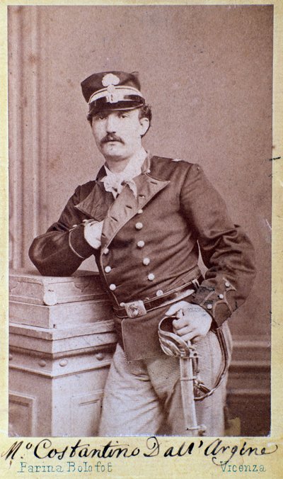 Portrét italského skladatele Costantino dell