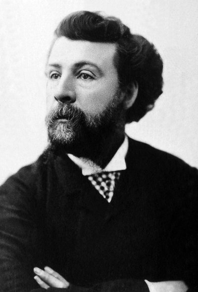 Portrét Edouarda Paillerona (1834-1899), francouzského básníka a dramatika. od Unknown photographer