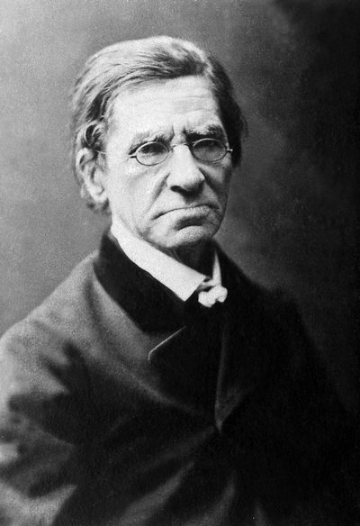 Portrét Emile Littre (1801-1881), francouzský filolog, lékař a politik. od Unknown photographer