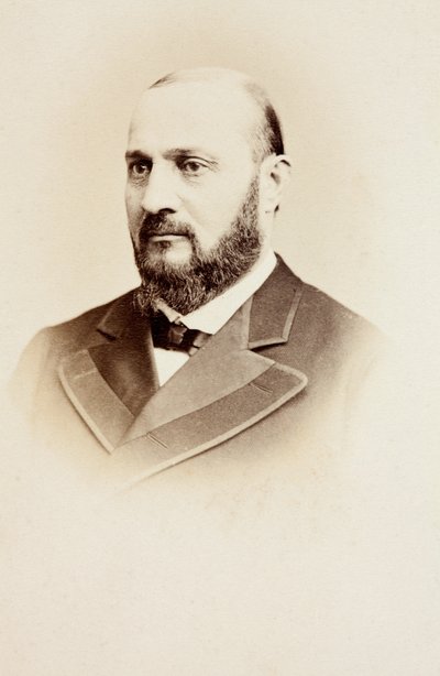 Portrét Enrica Tamberlika, cca 1860 (černobílá fotografie) od Unknown photographer