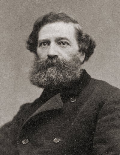 Portrét Felixe Pyata (1810-1889) francouzského spisovatele, novináře a politika od Unknown photographer