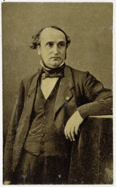 Portrét Frédérica Sauvage v roce 1854, francouzský vynálezce (1786 - 1857): konstruktér lodního šroubu pro parní člun. od Unknown photographer