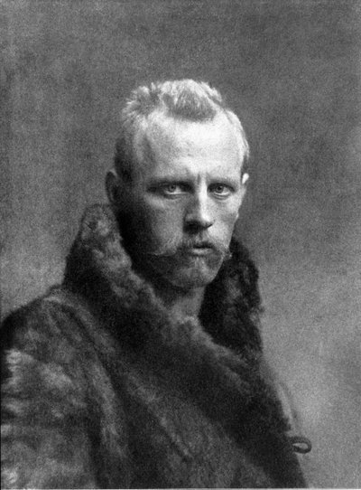 Portrét Fridtjofa Nansena (1861-1930), norského průzkumníka od Unknown photographer