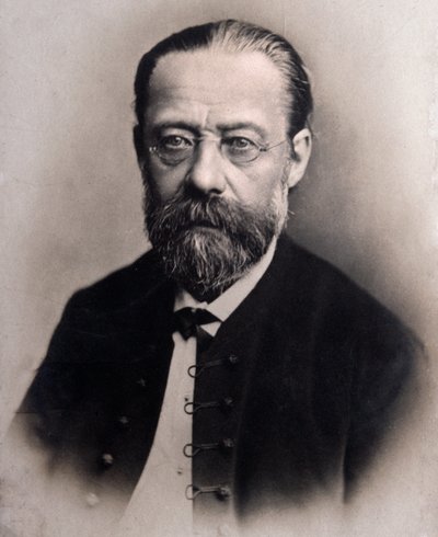 Portrét Friedricha Smetany (rytina za fotografií) od Unknown photographer