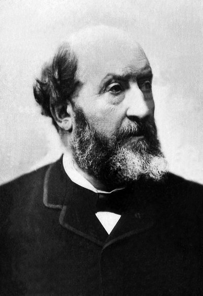 Portrét Guillaume Victor Emile Augier (1820-1889), básník a dramatik. od Unknown photographer