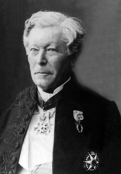 Portrét Herve Auguste Faye (1814-1902), francouzský astronom. od Unknown photographer