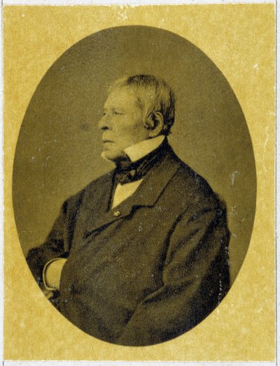 Portrét Jean Auguste Dominique Ingres (1780 - 1867) v roce 1841. od Unknown photographer