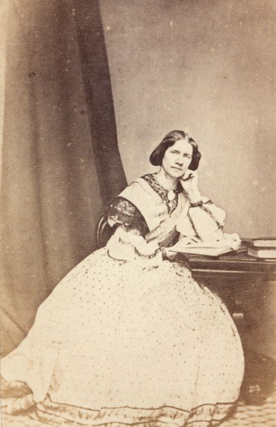 Portrét Jenny Lind Goldschmidt od Unknown photographer