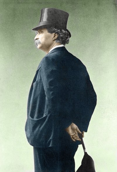 Portrét Marka Twaina (1835-1910) od Unknown photographer