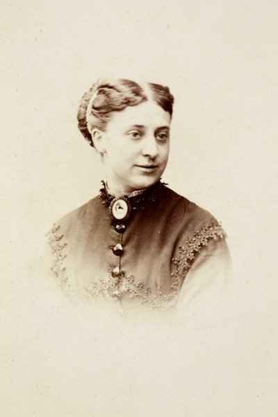 Muotokuva neiti Dunlopista, n. 1860-luku (m/v kuva) od Unknown photographer