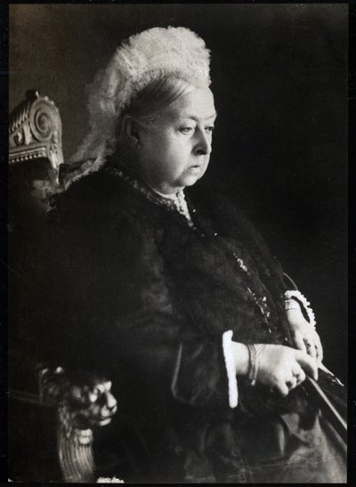 Portrét královny Viktorie (Victoria Iere) (1819-1901), královny Spojeného království Velké Británie a Irska. kolekce FPL. od Unknown photographer