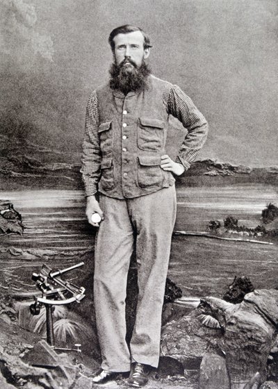 Portrét Speke, British Explorer (1827 - 1864) od Unknown photographer
