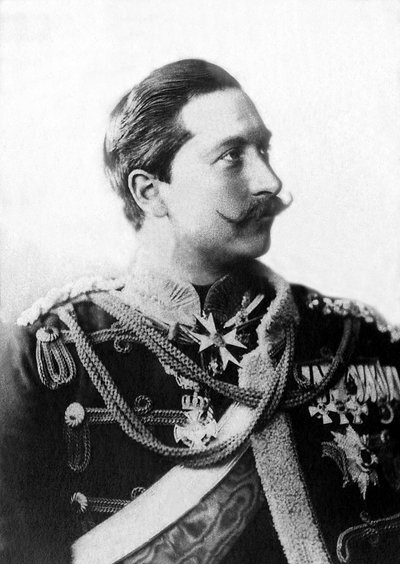 Portrét Viléma II. (1859-1941), posledního císaře Německa a posledního krále Pruska v letech 1888 až 1918. od Unknown photographer