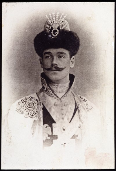 Portrét Youssoupova, konec 19. století od Unknown photographer