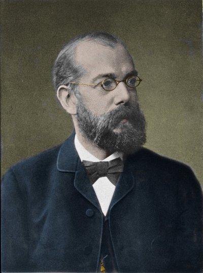 Portrét německého lékaře Roberta Kocha (1843-1910). od Unknown photographer