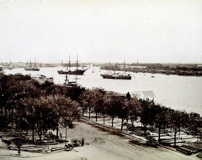 Řeka Saigon, Vietnam od Unknown photographer